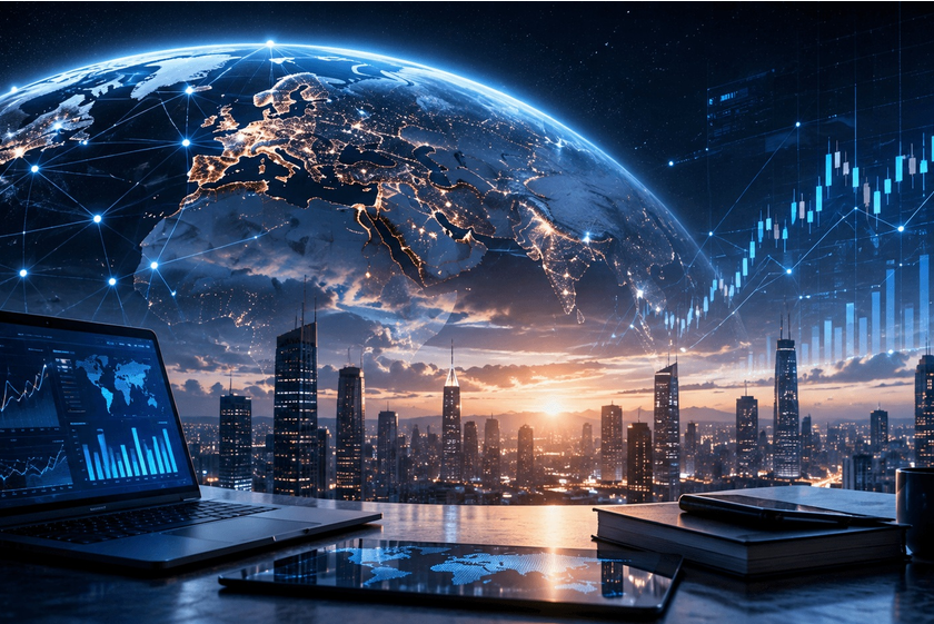 Global digital network, technology and financial markets